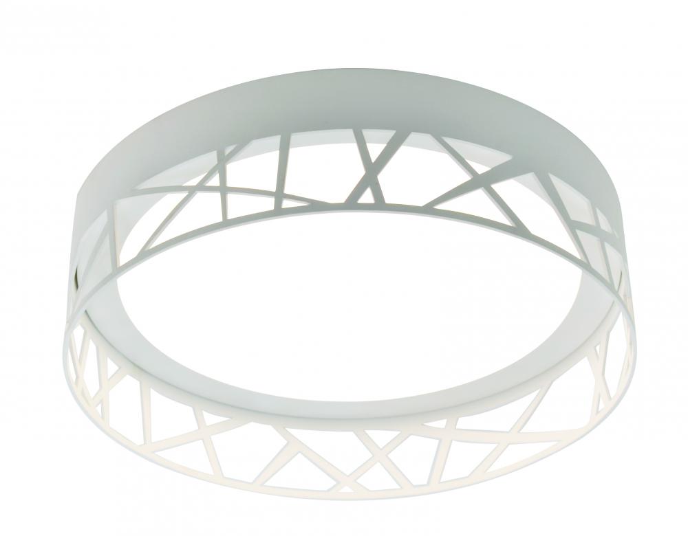 Boon LED Ceiling Mount - 12'' - White