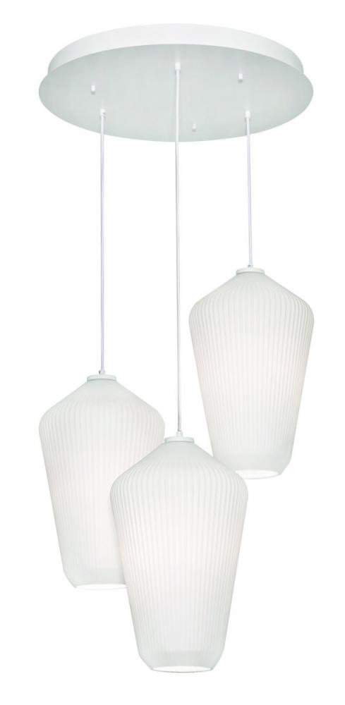 Lola 3 Light Round Pendant