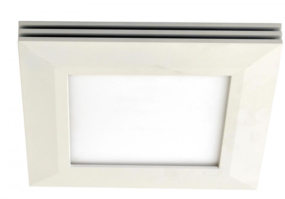 Sloane LED Square Surface Mount - White