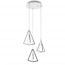 AFX Lighting, Inc. GNAP15L30D1SNRND3 - Gianna Three Pendant 3000K 120V Satin Nickel