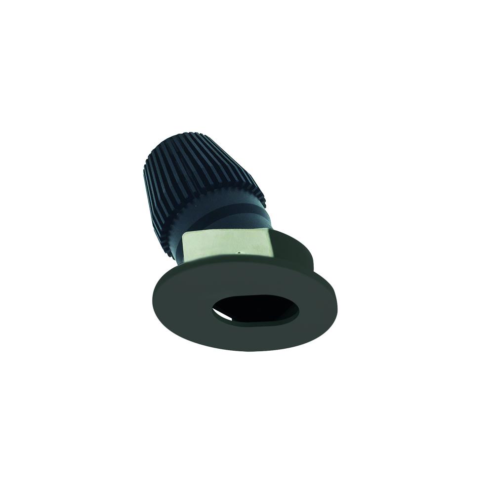 1" Iolite LED BWF Round Adjustable Slot Aperture, 600lm, 3000K, Black Slot Aperture / Black