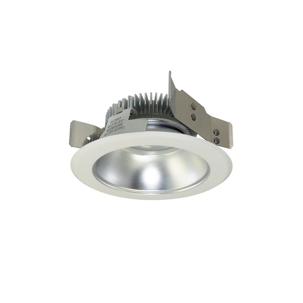 4" Cobalt Shallow High Lumen LED Trim, Round Reflector, 850lm, 2700K, Diffused/MPW