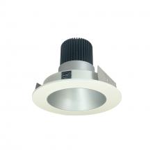 Nora NIO-4RNDC35XHW/10 - 4" Iolite LED Round Reflector, 1000lm / 14W, 3500K, Haze Reflector / White Flange