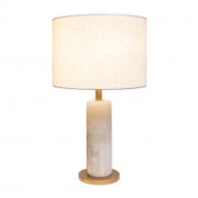 Varaluz 394T01FGAL - Sentu 1-Lt   Table Lamp - French Gold/Alabaster