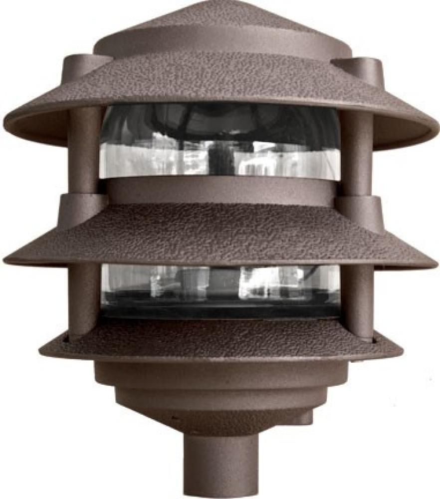 PAGODA FIX 3  TIER 6" TOP 1/2" BASE 4W LED 120V