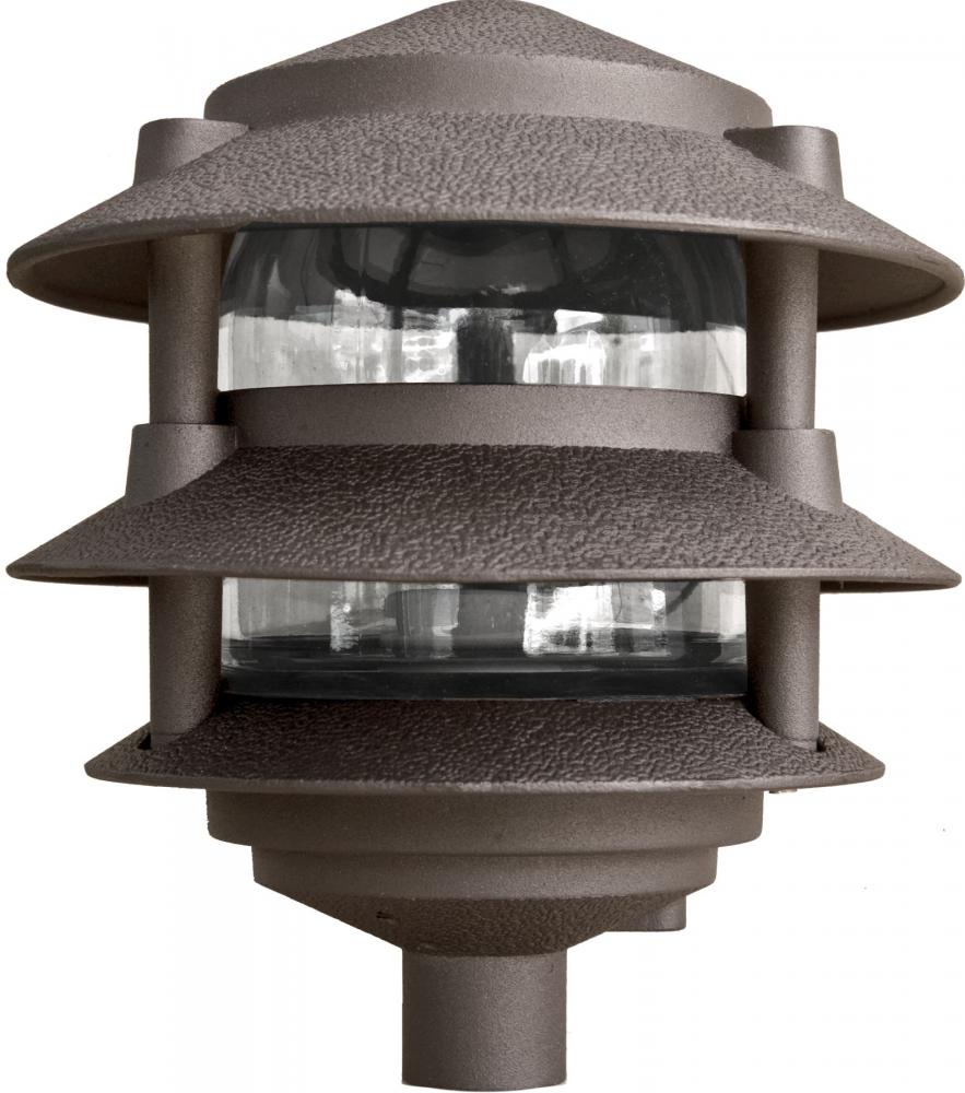 PAGODA FIX 3 TIER 10"TOP 1/2"BASE 13W DL-S13-GU24 120V