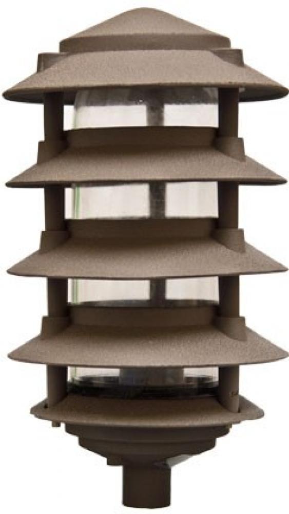 PAGODA FIX 5 TIER 6" TOP 1/2" BASE INCAND 120V