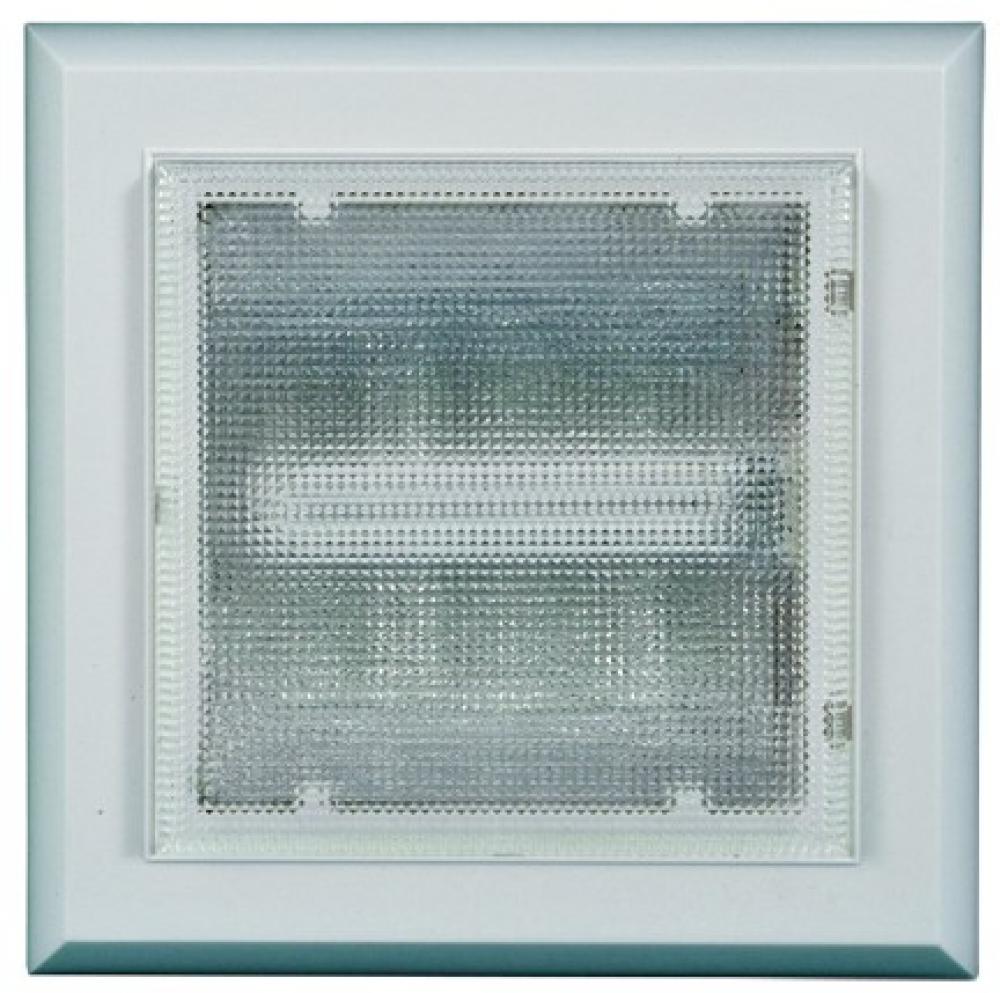 WHITE FLUORESCENT SQUARE LIGHT 9W PL9 120V