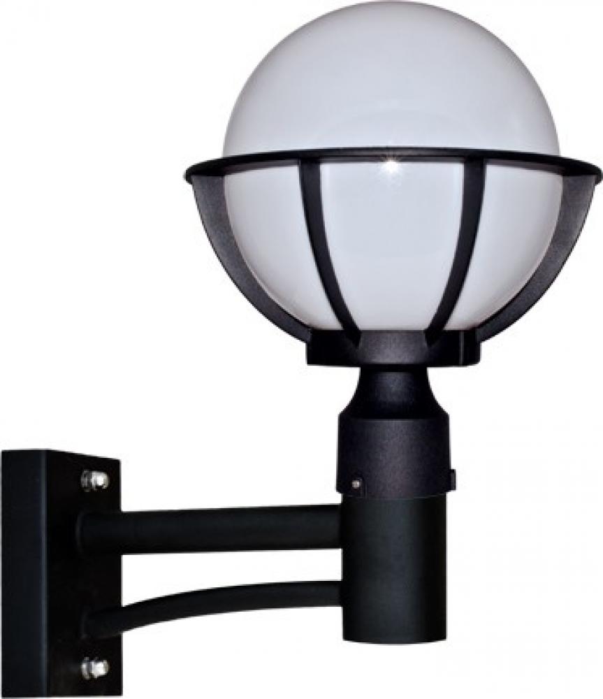 CAST ALUM 10" GLOBE WALL FIX LED 16W 120V