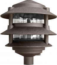 Dabmar D5302-BZ - PAGODA FIX 3 TIER 10"TOP 1/2"BASE 13W DL-S13-GU24 120V