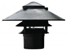 Dabmar D5310-LED4-B - PAGODA FIX 3 TIER 10"TOP 3"BASE 4W LED 120V