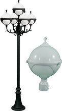 Dabmar GM9705-LED9-W - NATALIE POST FIVE LIGHT FIX 5X9W LED G24 85-265V