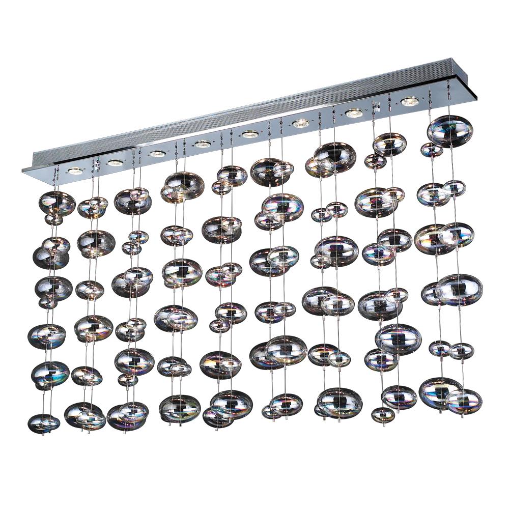 12 Light Ceiling Light Bubble Collection 96959 PC