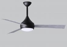 Matthews Fan Company DA-BK-BW - Donaire wet location 3-Blade paddle fan constructed of 316 Marine Grade Stainless Steel