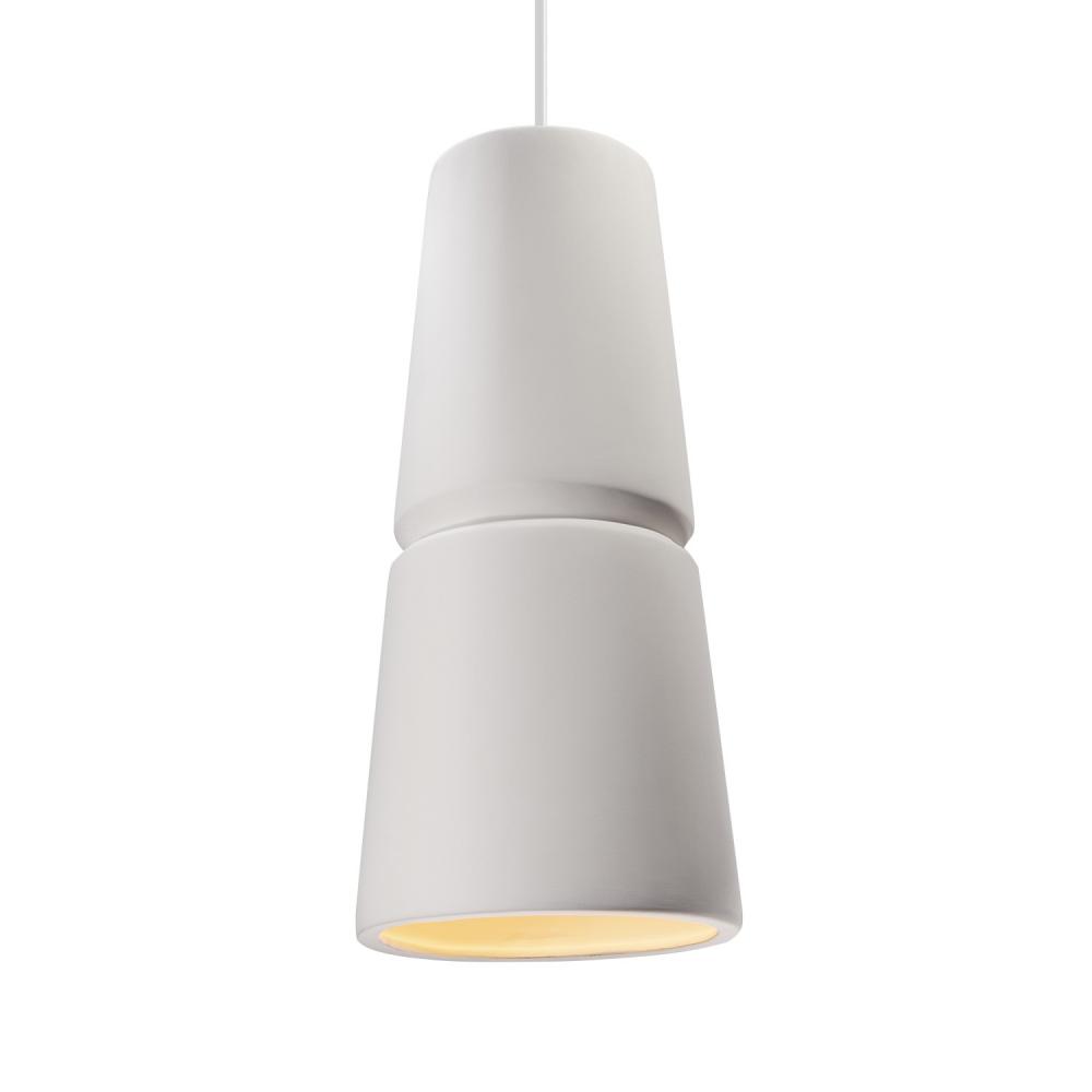 Large Cone 1-Light LED Pendant