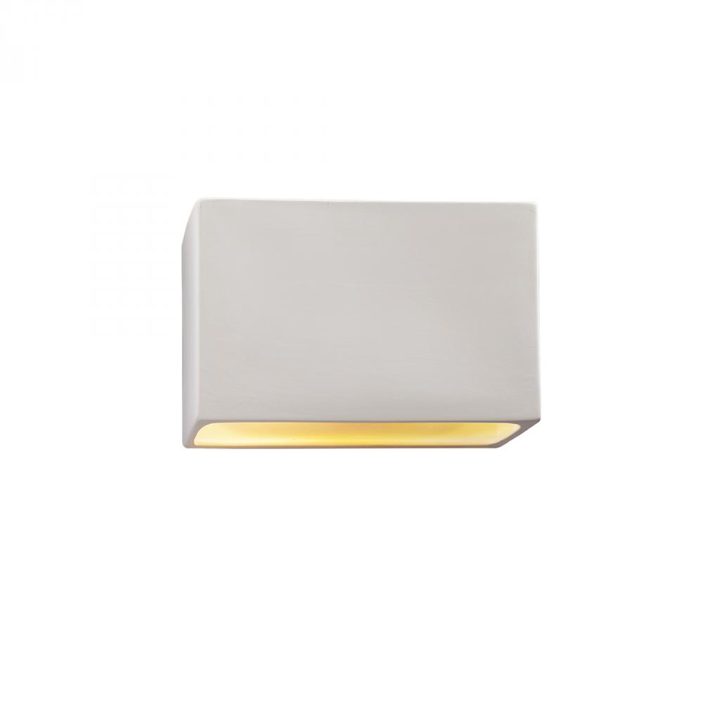 Small ADA Rectangle (Outdoor) LED Wall Sconce - Closed Top