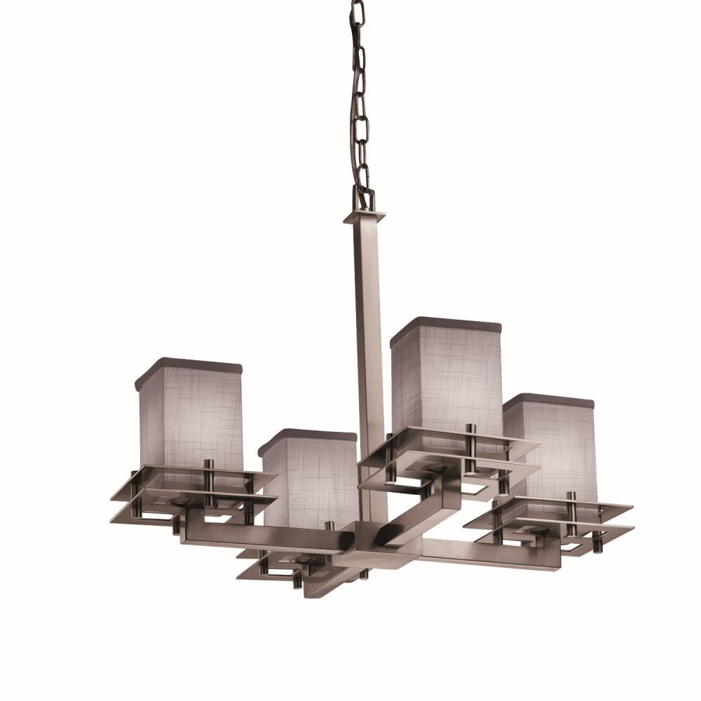 Metropolis 4-Light LED Chandelier