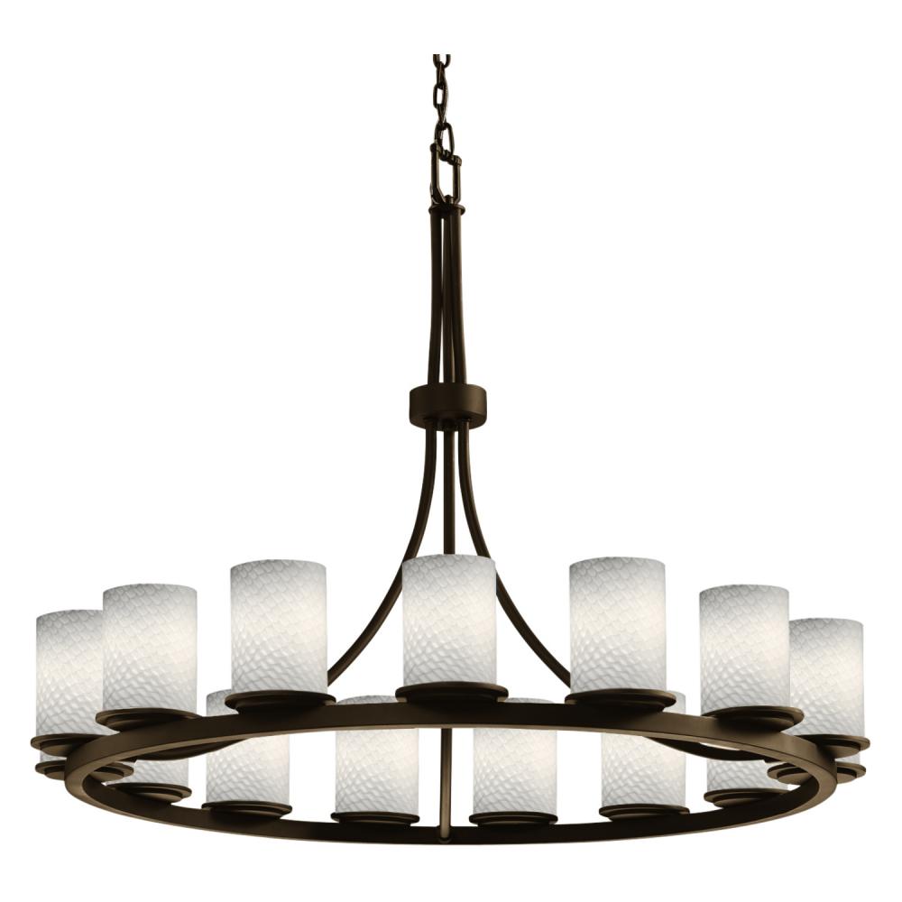 Dakota 15-Light 1-Tier Ring LED Chandelier