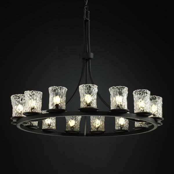 Dakota 15-Light 1-Tier Ring Chandelier