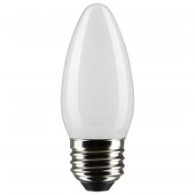 Satco Products Inc. S21287 - 4 Watt B11 LED; Frost; Medium base; 90 CRI; 2700K; 120 Volt