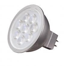 Satco Products Inc. S9499 - 6.5 Watt; LED MR16 LED; 5000K; 40 deg. Beam Angle; GU5.3 base; 12 Volt AC/DC