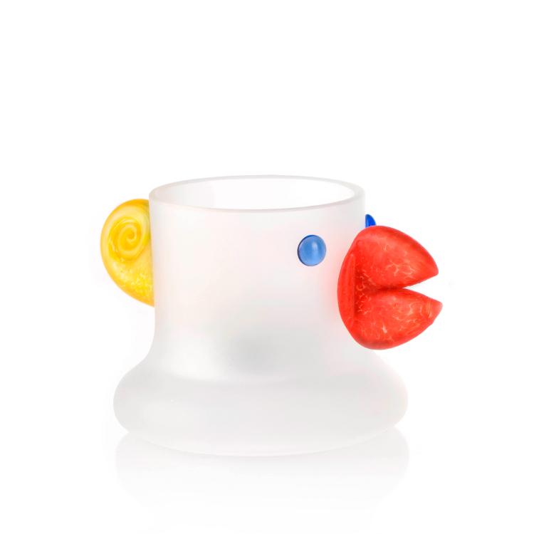 ST/ CHICK, tealight w/red beak