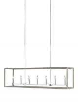 Generation Lighting 6634507EN-872 - Long Seven Light Island Pendant