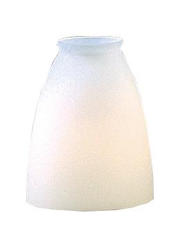 white art glass shade