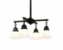 Arroyo Craftsman RCH-4-MB - ruskin 4 light chandelier