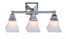 Arroyo Craftsman RS-3-BZ - ruskin 3 light sconce