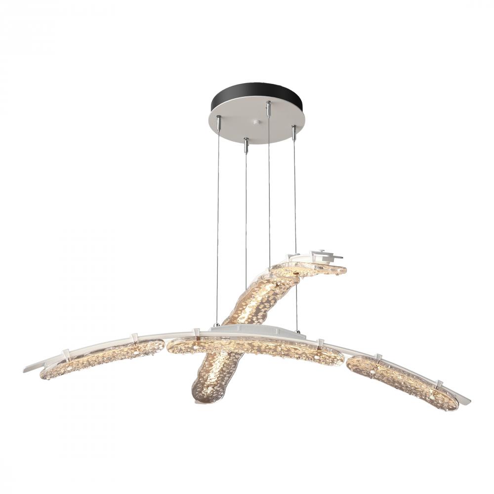 Glissade Double Large LED Pendant