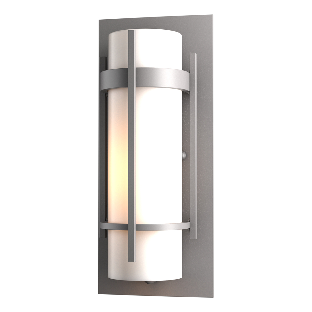 Banded Small Outdoor Sconce