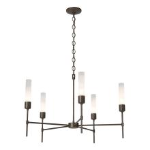 Hubbardton Forge 105045-SKT-05-FD0611 - Vela 5 Arm Chandelier