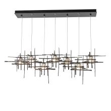 Hubbardton Forge 131096-SKT-STND-07-YC0305 - Tura 7-Light Frosted Glass Pendant