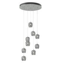 Hubbardton Forge 131103-SKT-STND-82-YL0709 - Ume 9-Light Pendant