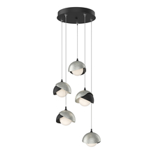 Hubbardton Forge 131125-SKT-STND-10-85-GG0711 - Brooklyn 5-Light Double Shade Pendant