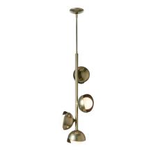 Hubbardton Forge 131611-SKT-MULT-86-14-GG0711 - Brooklyn 4-Light Double Shade Vertical Pendant