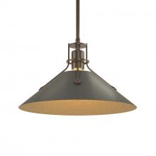 Hubbardton Forge 134550-SKT-MULT-05-20 - Henry Medium Steel Shade Pendant