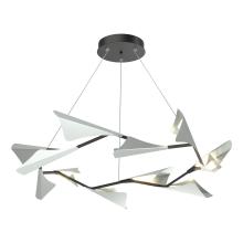 Hubbardton Forge 135008-LED-STND-10-82 - Plume 12-Light LED Pendant