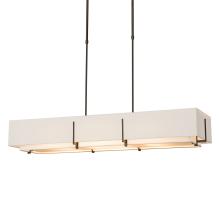 Hubbardton Forge 139640-SKT-SHRT-07-SF4207-SA4602 - Exos Rectangular Pendant