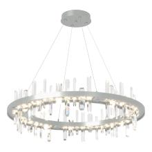 Hubbardton Forge 139915-LED-STND-82-CR - Solitude Circular LED Pendant