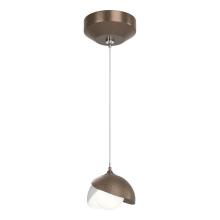 Hubbardton Forge 161183-SKT-STND-05-02-GG0711 - Brooklyn Double Shade Low Voltage Mini Pendant