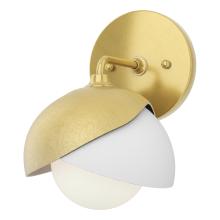 Hubbardton Forge 201374-SKT-86-02-GG0711 - Brooklyn 1-Light Double Shade Bath Sconce