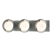 Hubbardton Forge 201378-SKT-82-85-GG0711 - Brooklyn 3-Light Straight Double Shade Bath Sconce