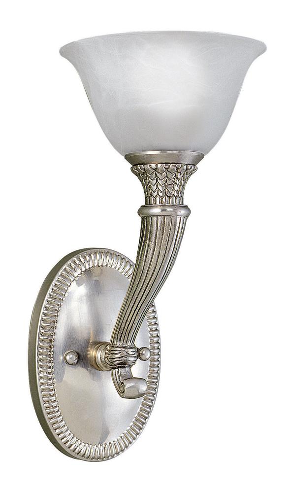 1-Light Pewter Sconce