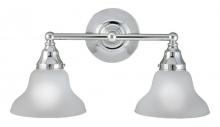 World Imports WI7027208 - Asten Collection 2-Light Chrome Bath Bar Light