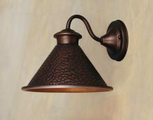 World Imports WI9003S86 - Dark Sky Essen 1-Light Outdoor Antique Copper Short Arm Wall Lamp