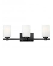 Hinkley 54623BK - Medium Three Light Vanity