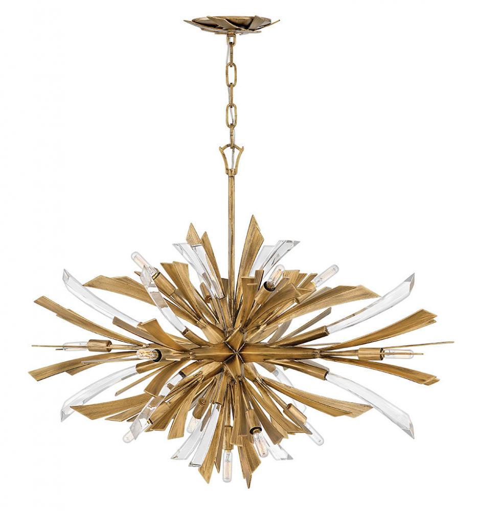 Large Single Tier Chandelier