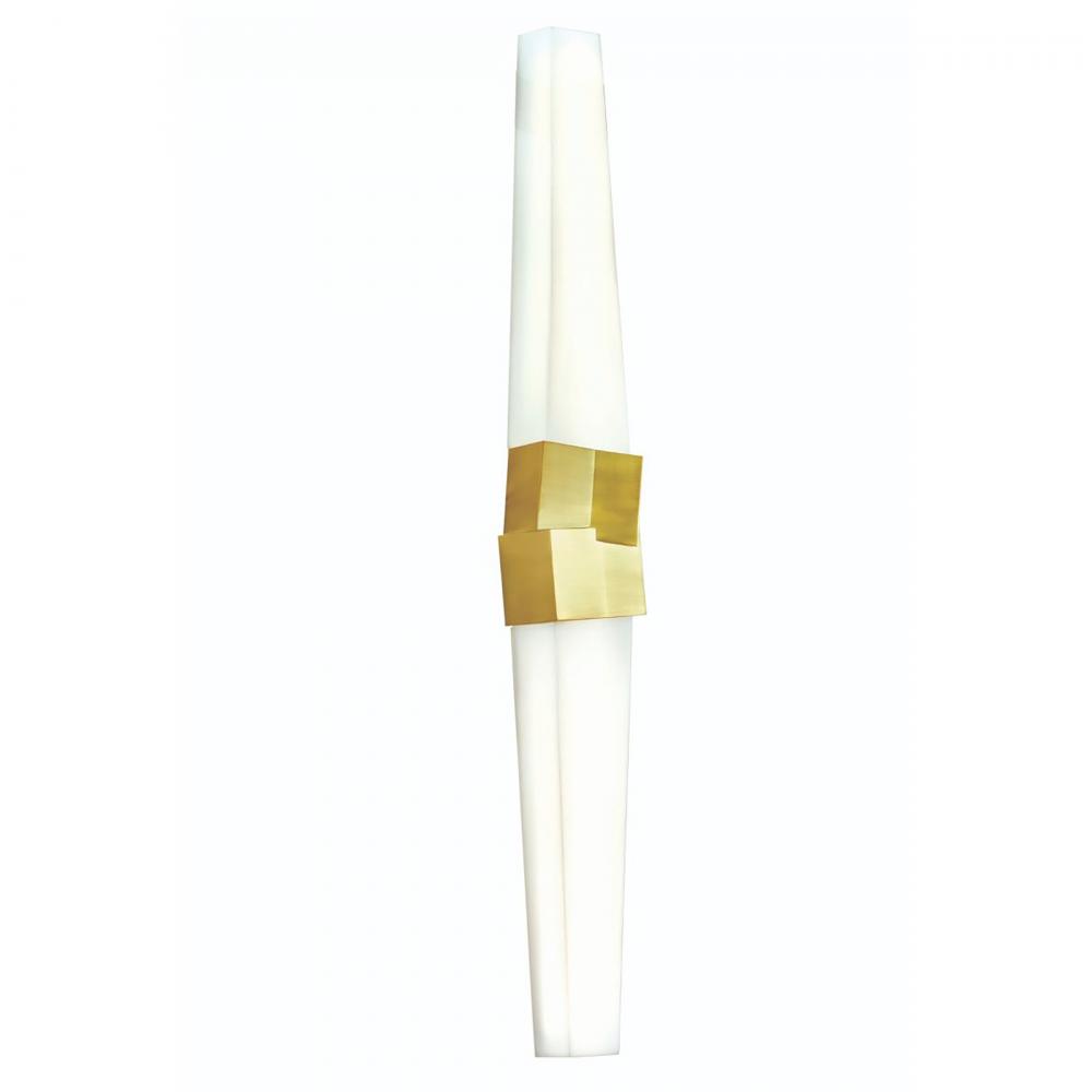 Ciro 32'' High Integrated LED Sconce - Satin Brass